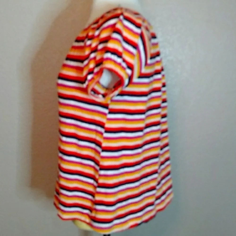 🎃🍂🍁/Old Navy | Girls | Large | Striped Short Sleeve Top